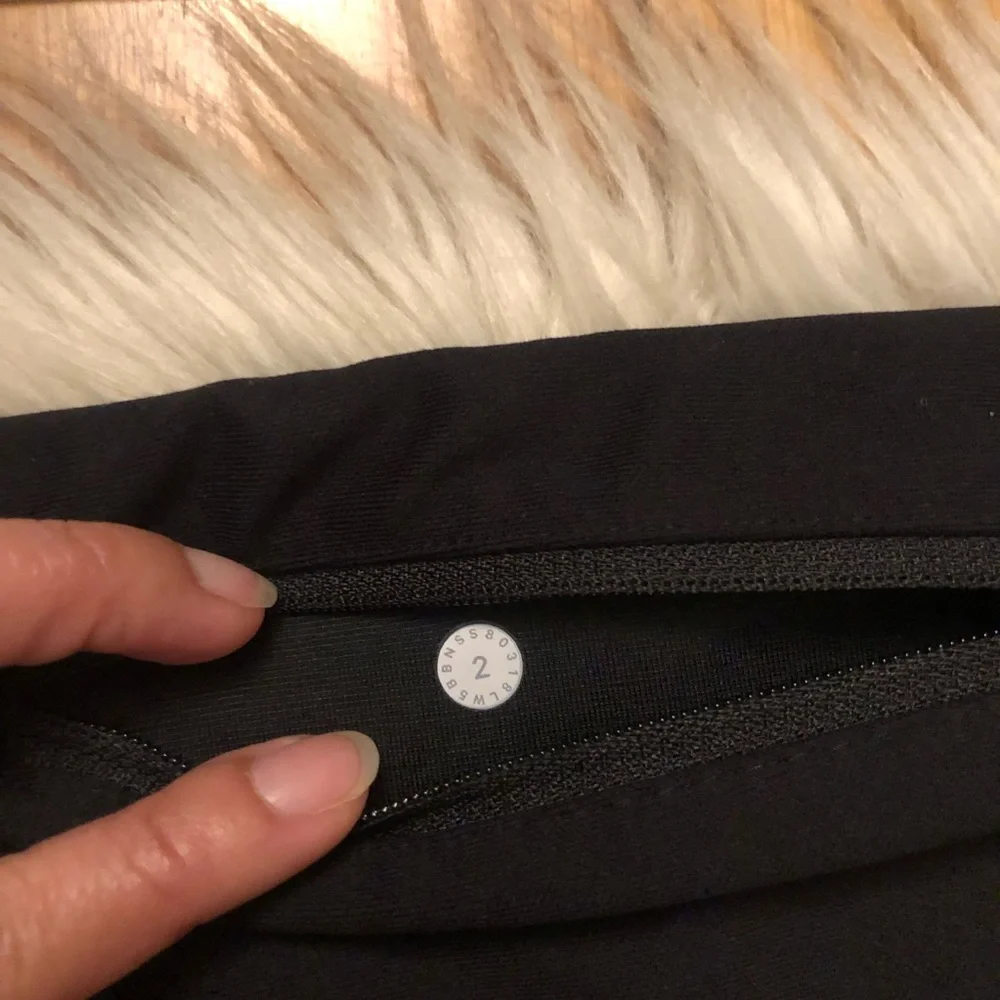 Lululemon Zoned In Tight Legging Black 27